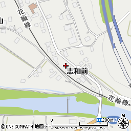 秋田県鹿角市八幡平志和前41周辺の地図