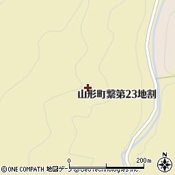岩手県久慈市山形町繋第２３地割周辺の地図