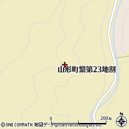岩手県久慈市山形町繋（第２３地割）周辺の地図