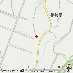 秋田県鹿角市八幡平伊勢堂100周辺の地図