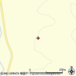 岩手県久慈市山形町荷軽部（第２４地割）周辺の地図