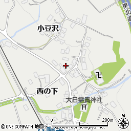 秋田県鹿角市八幡平小豆沢30周辺の地図