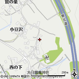 秋田県鹿角市八幡平小豆沢60周辺の地図