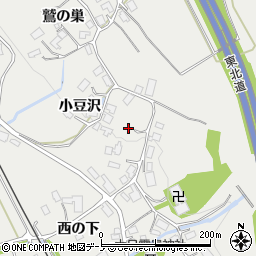 秋田県鹿角市八幡平小豆沢62周辺の地図