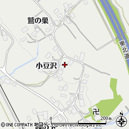 秋田県鹿角市八幡平小豆沢77周辺の地図