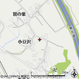 秋田県鹿角市八幡平小豆沢72周辺の地図
