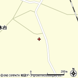 秋田県山本郡三種町志戸橋狐沢周辺の地図