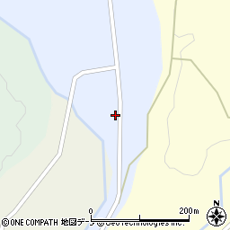 岩手県八幡平市左妻周辺の地図