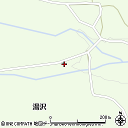 岩手県二戸市浄法寺町湯沢12周辺の地図