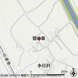 秋田県鹿角市八幡平鷲の巣周辺の地図