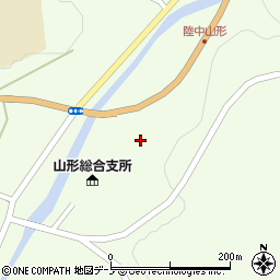 岩手県久慈市山形町川井（第８地割）周辺の地図