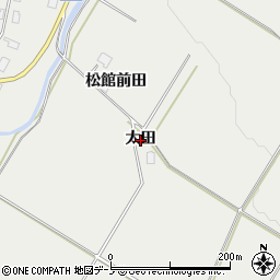 秋田県鹿角市八幡平（太田）周辺の地図