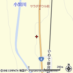 岩手県二戸郡一戸町小鳥谷道地21-2周辺の地図