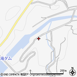 株式会社岩瀬張建設　砕石場周辺の地図