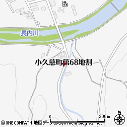 岩手県久慈市小久慈町第６８地割周辺の地図