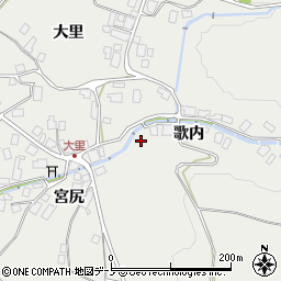 秋田県鹿角市八幡平歌内12周辺の地図