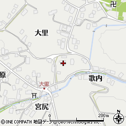 秋田県鹿角市八幡平歌内1周辺の地図