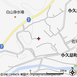 岩手県久慈市小久慈町第１地割周辺の地図