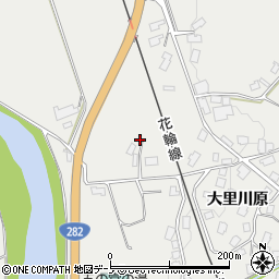 秋田県鹿角市八幡平永田周辺の地図