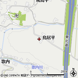 秋田県鹿角市八幡平鳥居平18周辺の地図