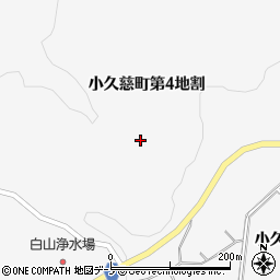 岩手県久慈市小久慈町第４地割周辺の地図