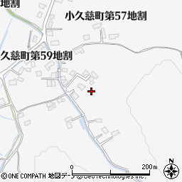 岩手県久慈市小久慈町第５６地割周辺の地図