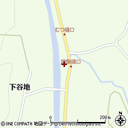 岩手県二戸市浄法寺町（樋口）周辺の地図