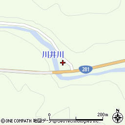 岩手県久慈市山形町川井第６地割33周辺の地図