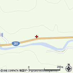 岩手県久慈市山形町川井第６地割25周辺の地図