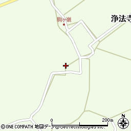 岩手県二戸市浄法寺町駒ケ嶺57周辺の地図