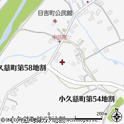 岩手県久慈市小久慈町第５４地割周辺の地図