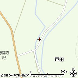 岩手県九戸郡九戸村戸田第１２地割周辺の地図