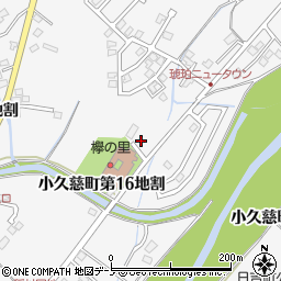 岩手県久慈市小久慈町第１６地割周辺の地図