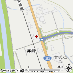 蔵王リース株式会社　鹿角営業所周辺の地図