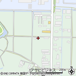 秋田県能代市浅内（赤沼）周辺の地図
