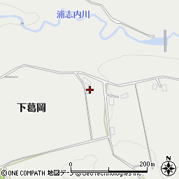 秋田県鹿角市八幡平（下葛岡）周辺の地図