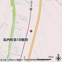 岩手県久慈市長内町第１９地割165周辺の地図