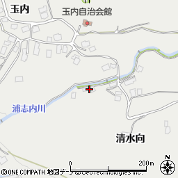 秋田県鹿角市八幡平清水向59周辺の地図