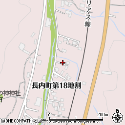 岩手県久慈市長内町第１９地割3周辺の地図