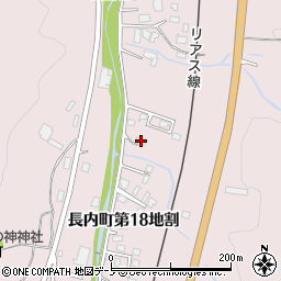 岩手県久慈市長内町第１９地割8周辺の地図
