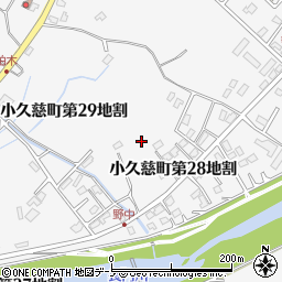 岩手県久慈市小久慈町第２８地割周辺の地図