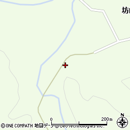 秋田県北秋田市小森3周辺の地図