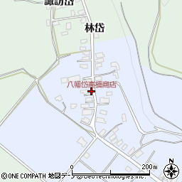 八幡岱高橋商店周辺の地図