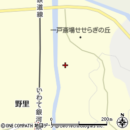 平糠川周辺の地図