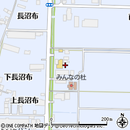 秋田県能代市河戸川（谷地）周辺の地図
