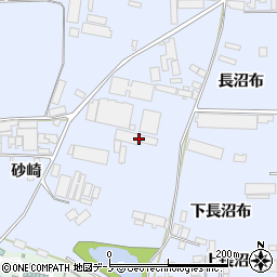 秋田県能代市河戸川砂崎12周辺の地図