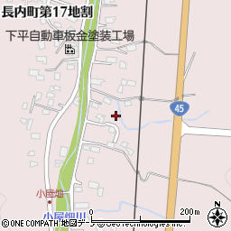 岩手県久慈市長内町第１９地割82-11周辺の地図