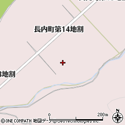 岩手県久慈市長内町第１４地割周辺の地図