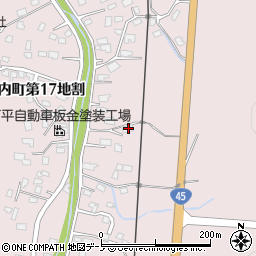 岩手県久慈市長内町第１９地割139周辺の地図