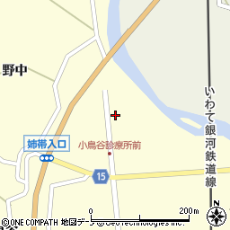 岩手県二戸郡一戸町小鳥谷野中12-5周辺の地図